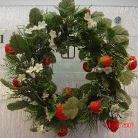 6 STRAWBERRY CANDLE RING